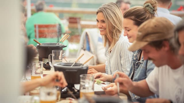 Fondueabend mit Live-Musik