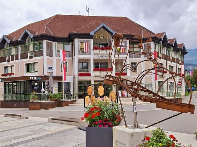 Straßenkonzert mit den MusikerInnen des Bläserurlaubes