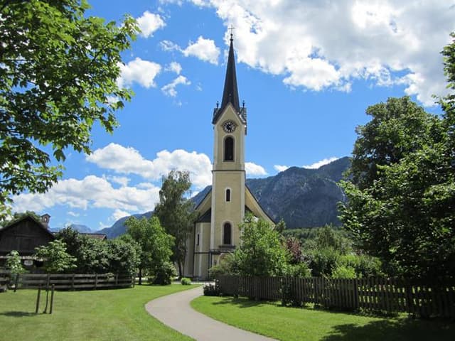 Gottesdienst in der evangelischen Kirche