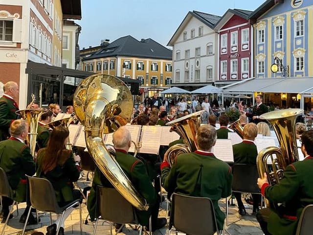 Letní koncert s Bürgermusikkapelle Mondsee