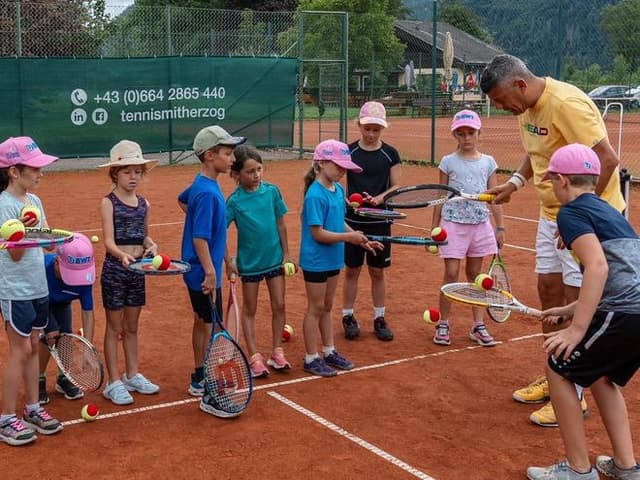 Tennis Kindertrainingswochen in Unterach