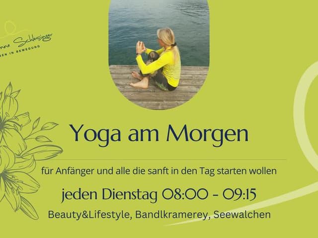 Yoga am Morgen