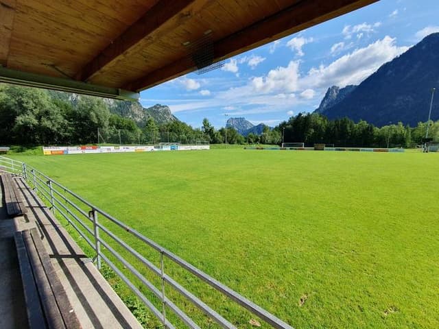 Fußballspiel SV Ebensee -UFC Attergau