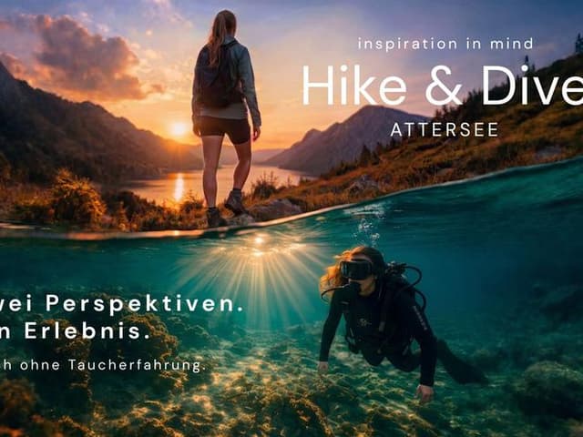 Hike & Dive – ATTERSEE PERSPECTIVE