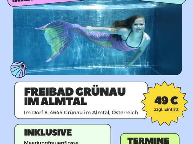 Meerjungfrauen Schwimmkurs