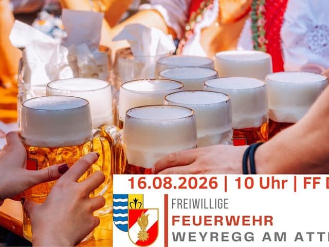 Feuerwehrfest der FF - Weyregg