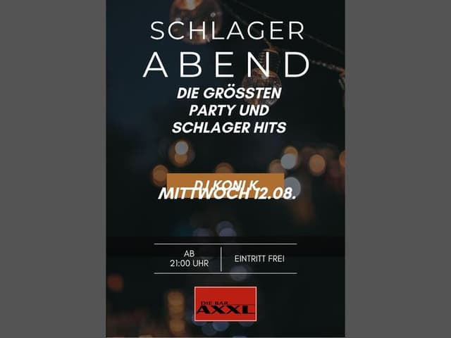Schlager Abend
