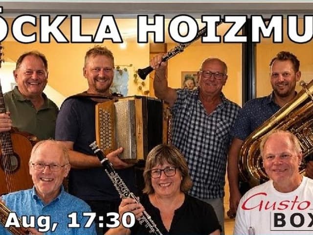 VÖCKLA HOIZMUSI, Live in der GUSTOBOX