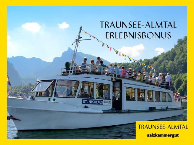 historische Schifffahrt am Traunsee