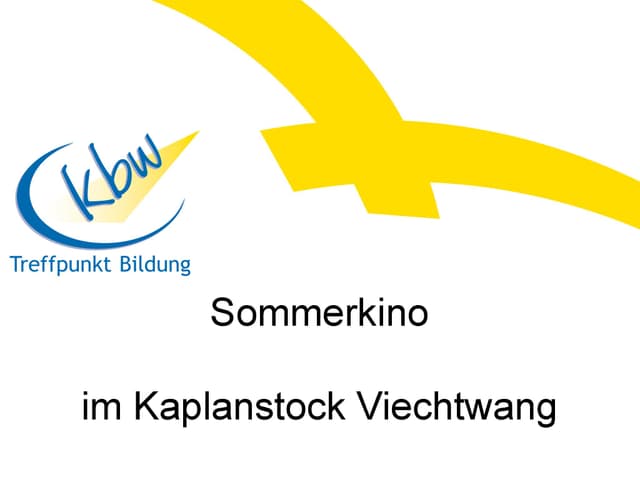 Sommerkino in Viechtwang