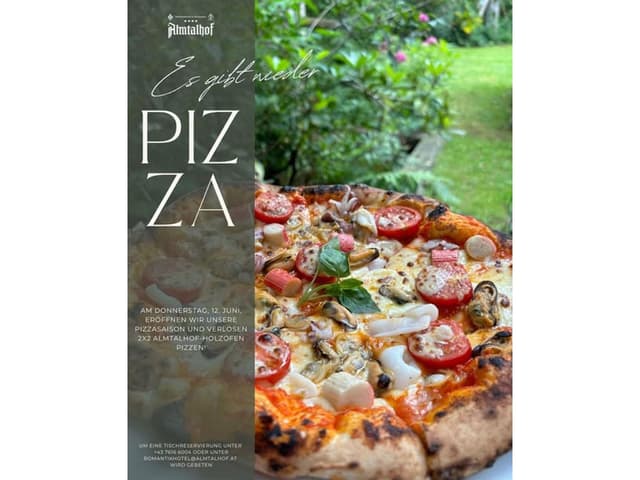 Pizza-Abend im Romantikhotel Almtalhof