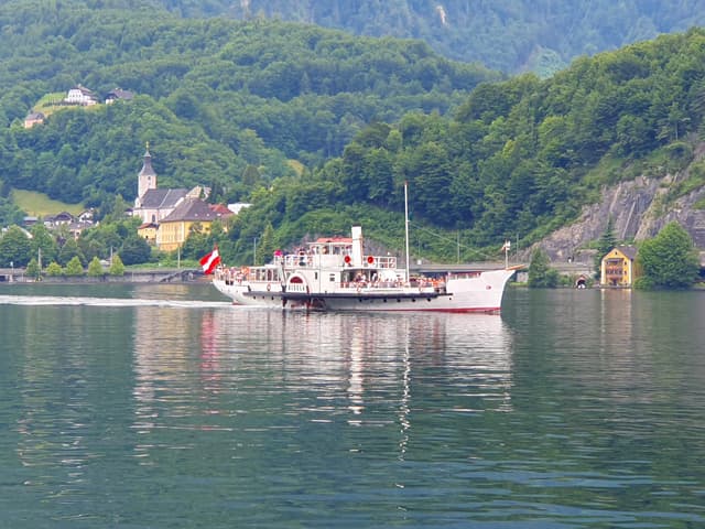 Erlebnis Dampfschiff "Gisela" - Ebensee bis Gmunden