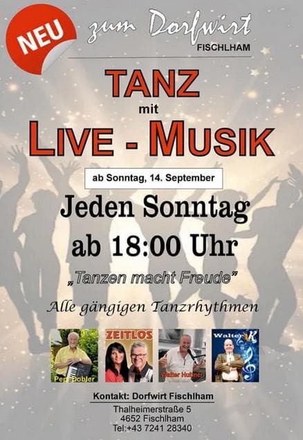 Tanz mit Live-Musik