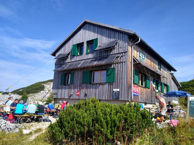 Jodel-Berg-Wochenende auf der Rieder Hütte im Höllengebirge