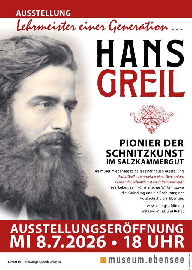 Ausstellung "Hans Greil" im Museum.Ebensee