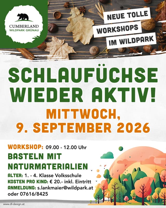 Warsztaty dla dzieci w Cumberland Wildpark