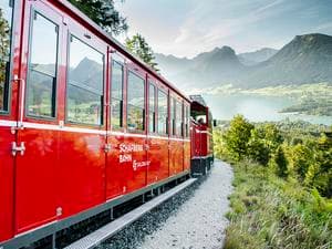 Wieczorny przejazd kolejką SchafbergBahn