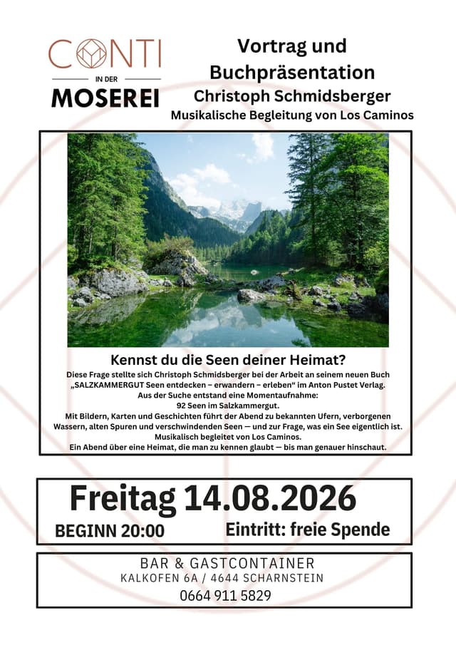 Vortrag und Buchpräsentation mit musikalischer Begleitung