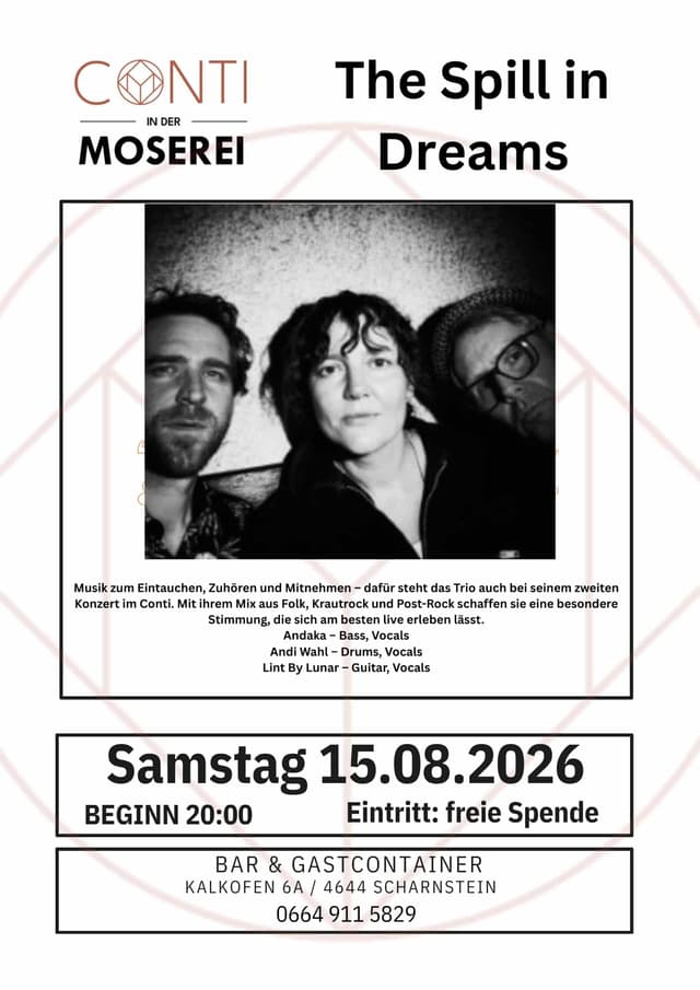 The Spill in Dreams live im CONTI